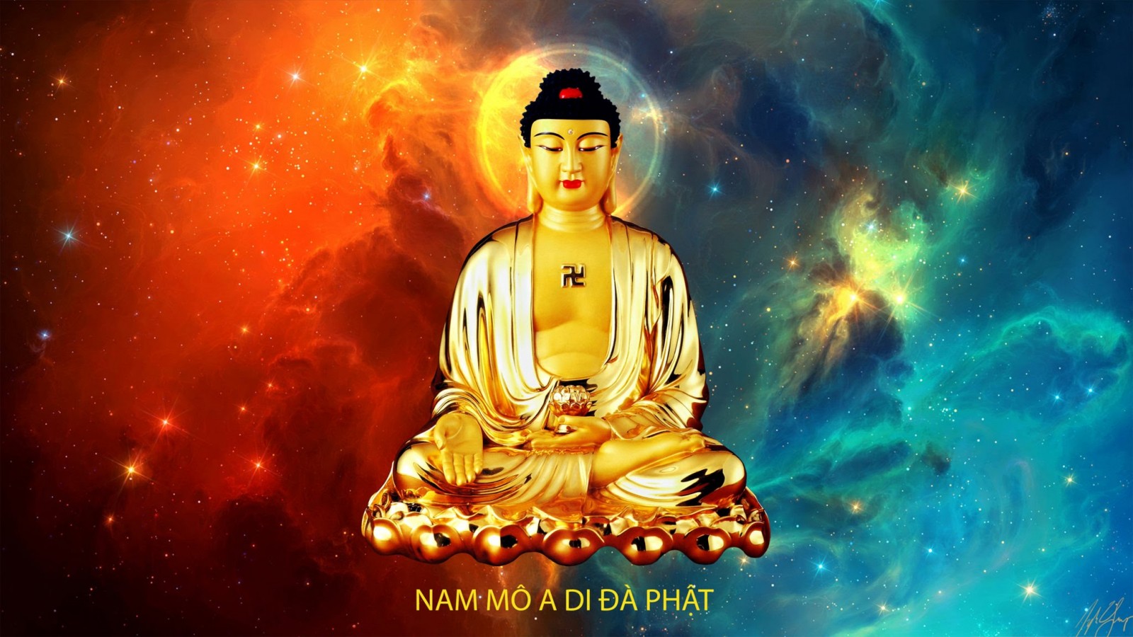 alt Niệm Phật A Di Đà cầu siêu bát độ chư hương linh
