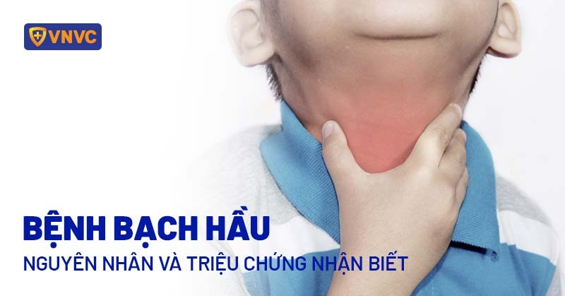 Bệnh bạch hầu ảnh hưởng đến đường hô hấp trên