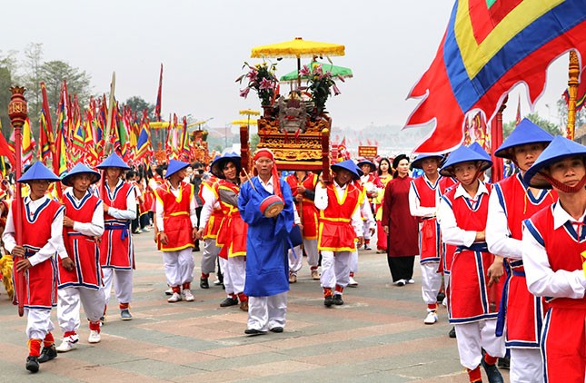Cac nghi le chinh trong ngay Gio to Hung Vuong