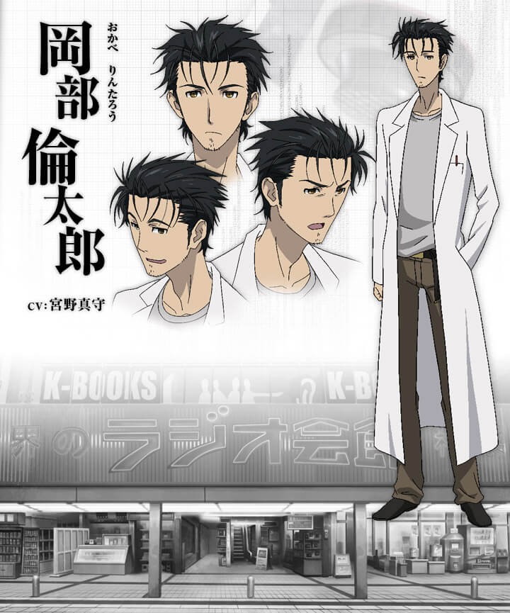Nhân vật anime Rintarou Okabe