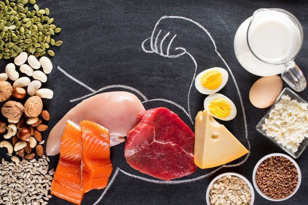 Protein có vai trò cung cấp năng lượng cho cơ thể 