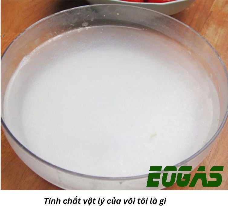Vôi tôi trong thí nghiệm